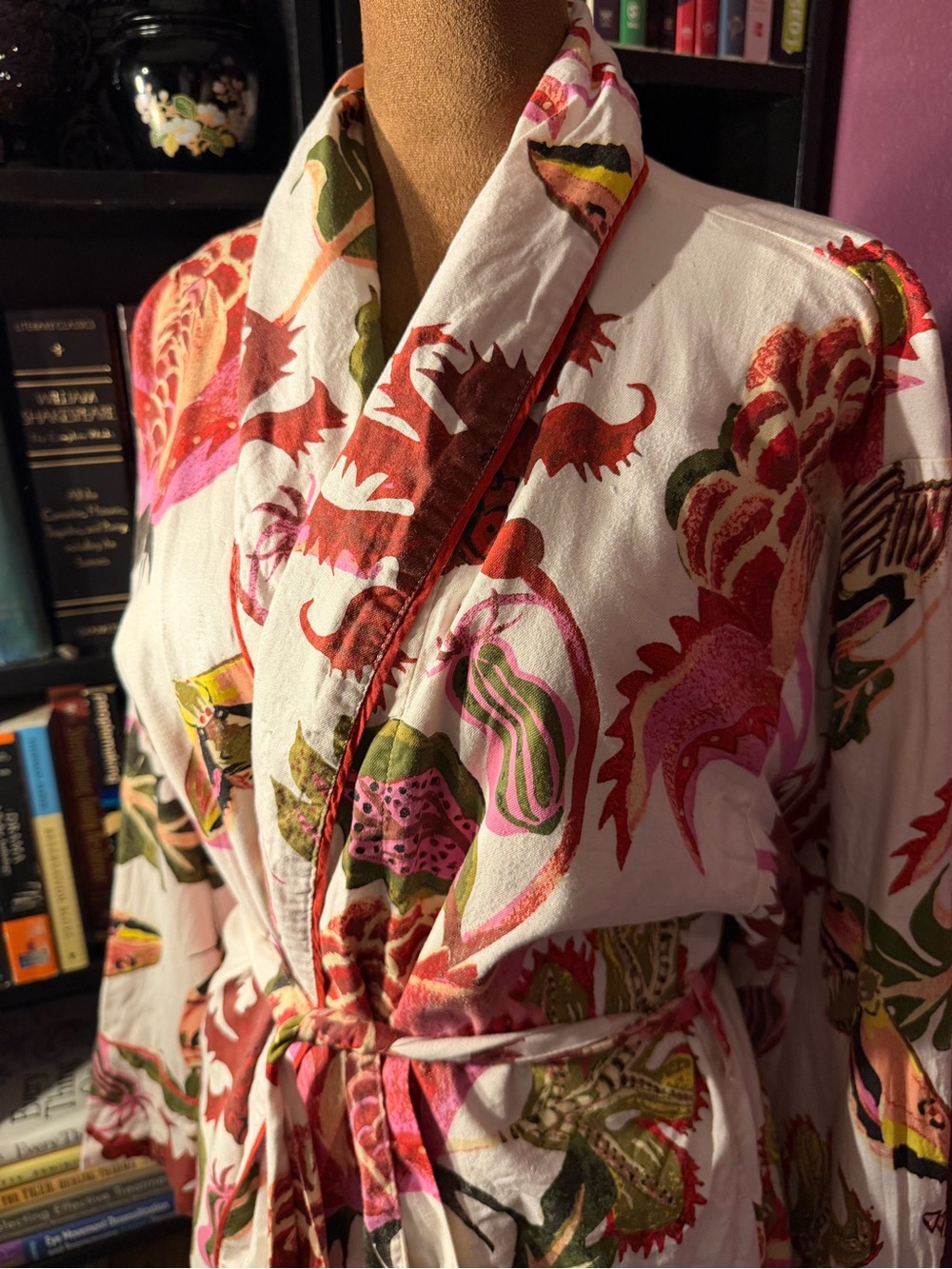 Floral Print Women's Robe - Anthropologie